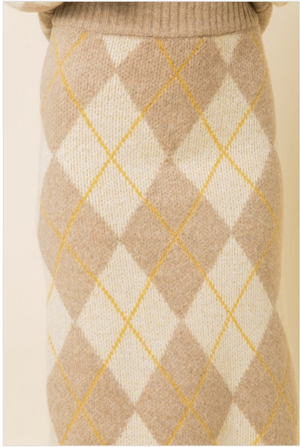 Argyle Skirt
