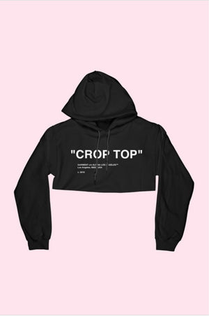 "Crop Top" Hoodie