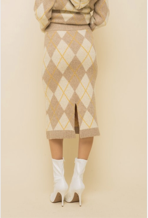 Argyle Skirt